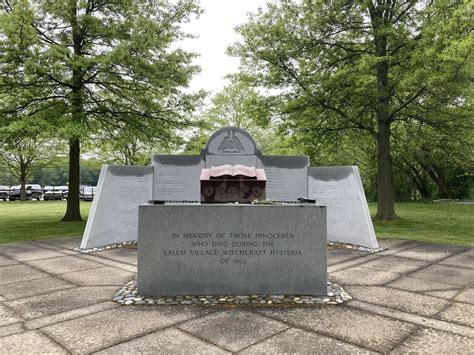 The Symbolism of the Witch History Memorial in Salem: A Closer Look